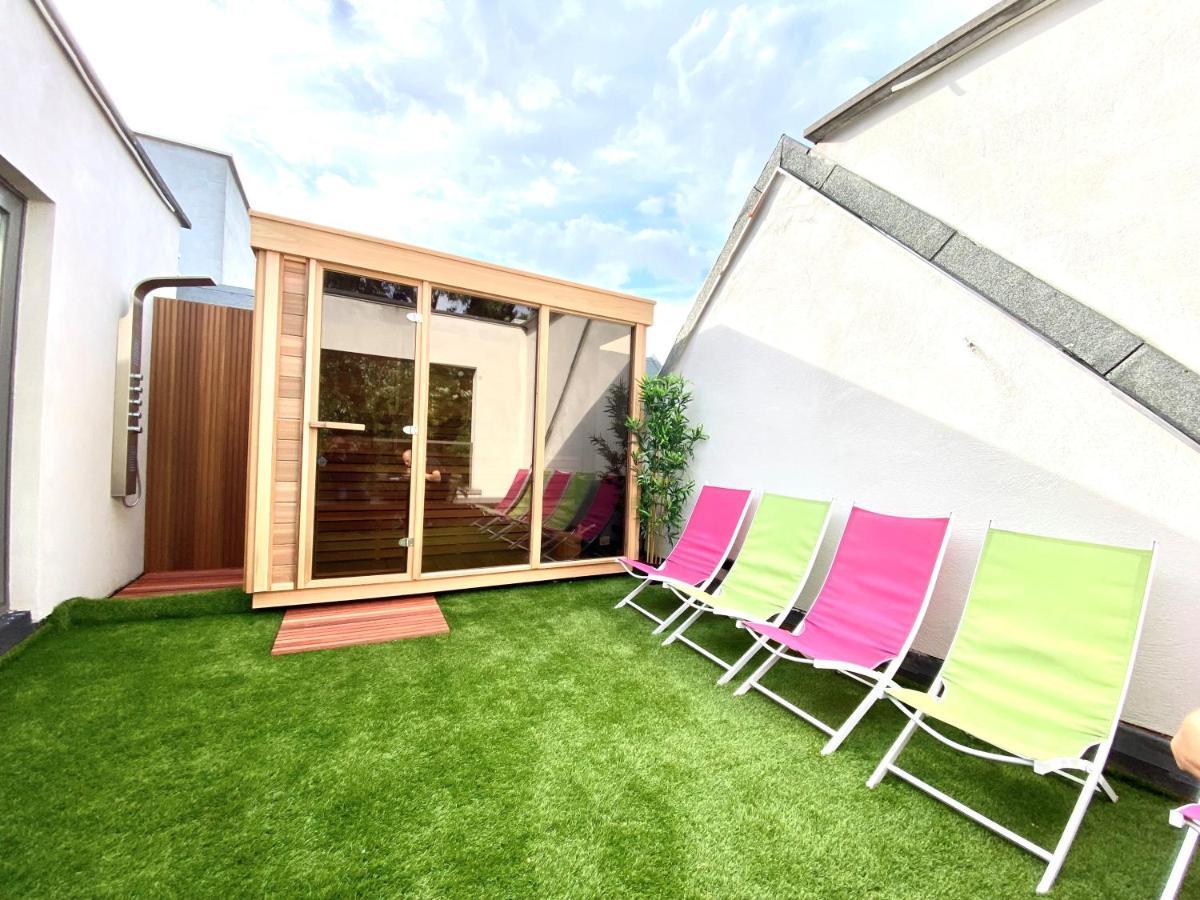 The Square - Vacation Rental With Outdoor Sauna - Centre Of אנטוורפן מראה חיצוני תמונה