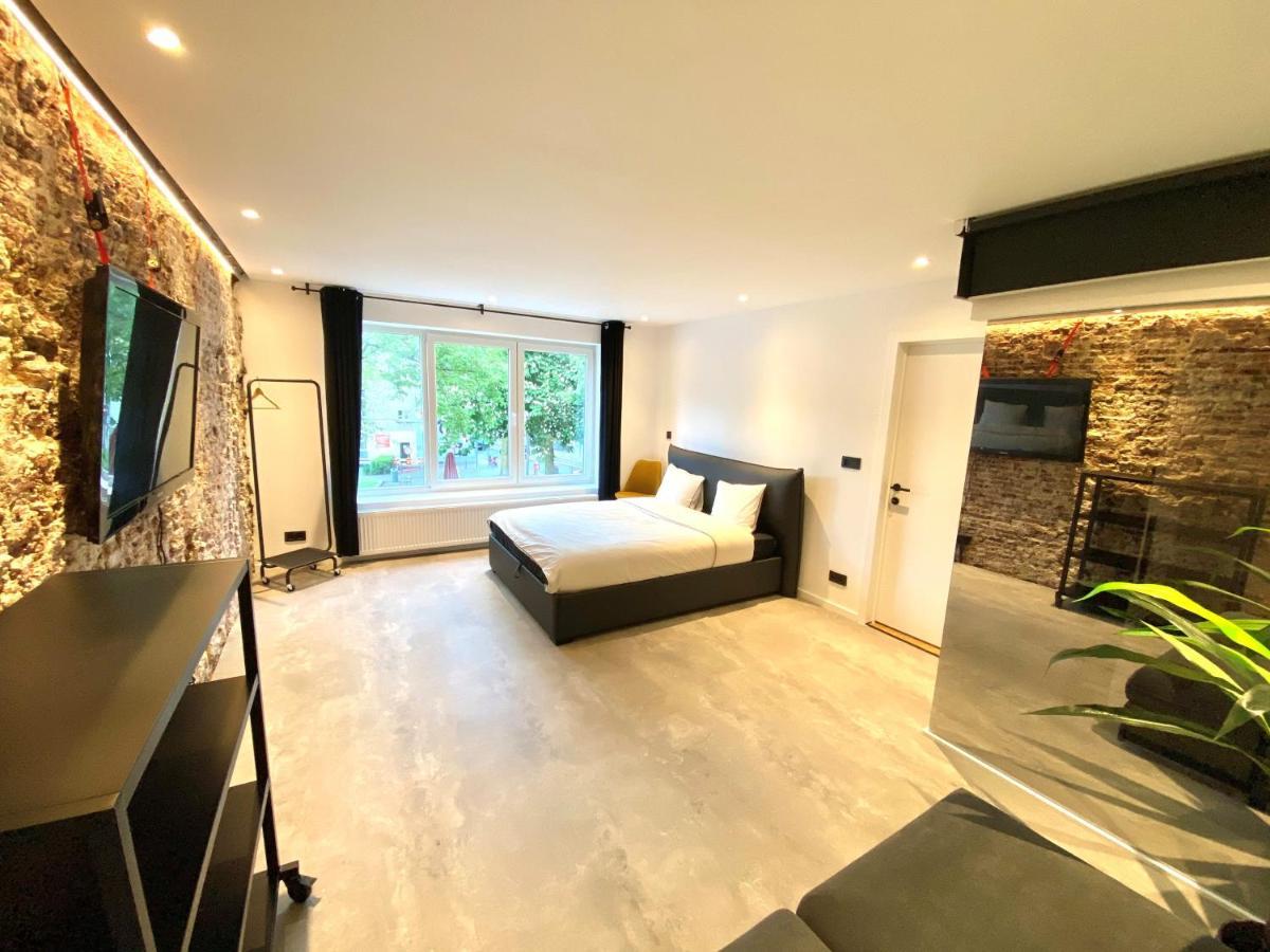 The Square - Vacation Rental With Outdoor Sauna - Centre Of אנטוורפן מראה חיצוני תמונה